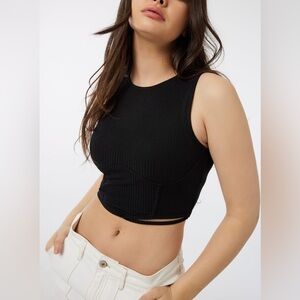 New With Tags Ardene Tie-Waist Bustier Tank